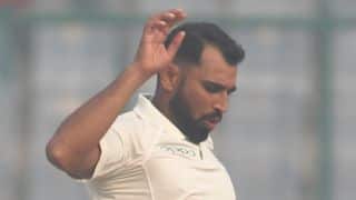 India vs Sri Lanka 2017-18, 3rd Test at Delhi: Mohammed Shami will be in action on Day 5, confirms Shikhar Dhawan India vs Sri Lanka 2017-18, 3rd Test at Delhi: Mohammed Shami will be in action on Day 5, confirms Shikhar Dhawan